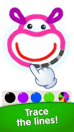 Изображение игры: Learning Kids Painting App! Toddler Coloring Apps