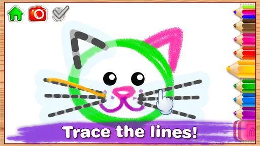 Изображение игры: Drawing for Kids Learning Games for Toddlers age 3