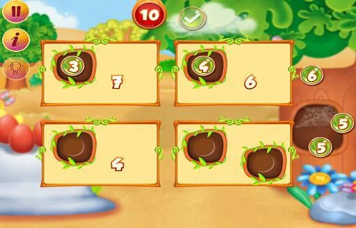 Изображение игры: Math Games For Kids