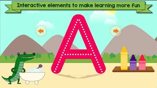 Изображение игры: Tracing Letters & Numbers - Kids ABC Phonics Games