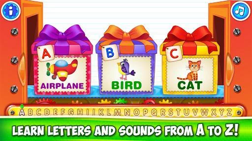Изображение игры: Baby ABC in box! Kids alphabet games for toddlers!