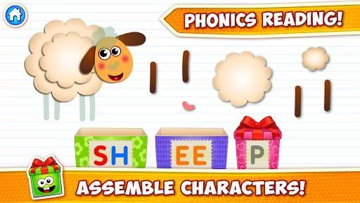Изображение игры: Baby ABC in box! Kids alphabet games for toddlers!