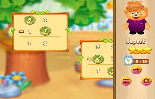 Изображение игры: Math Games For Kids