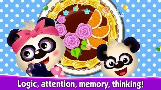 Изображение игры: FunnyFood Kindergarten learning games for toddlers