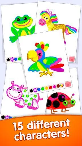 Изображение игры: Learning Kids Painting App! Toddler Coloring Apps