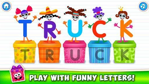 Изображение игры: Baby ABC in box! Kids alphabet games for toddlers!