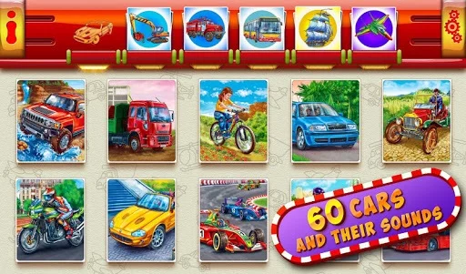 Изображение игры: World of Cars! Car games for boys! Smart kids app