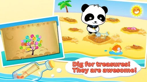 Изображение игры: Baby Panda’s Treasure Island