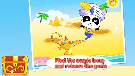 Изображение игры: Baby Panda’s Treasure Island