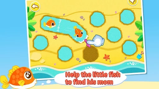 Изображение игры: Baby Panda’s Treasure Island