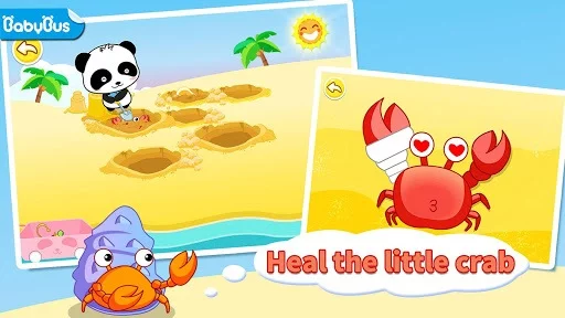 Изображение игры: Baby Panda’s Treasure Island