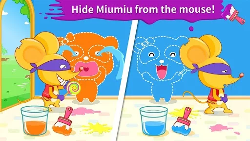 Изображение игры: Baby Panda’s Color Mixing Studio