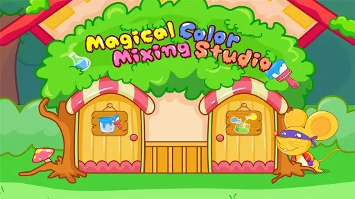 Изображение игры: Baby Panda’s Color Mixing Studio