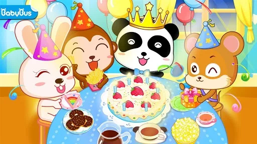 Изображение игры: Baby Panda's Birthday Party