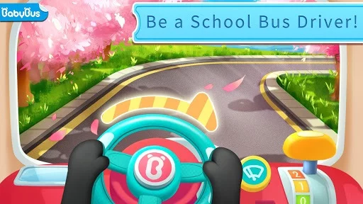 Изображение игры: Baby Panda’s School Bus - Let's Drive!