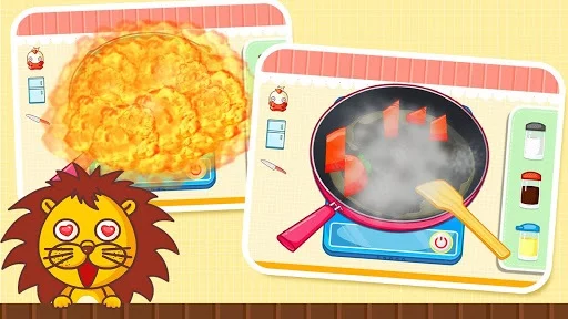 Изображение игры: My Baby Panda Chef