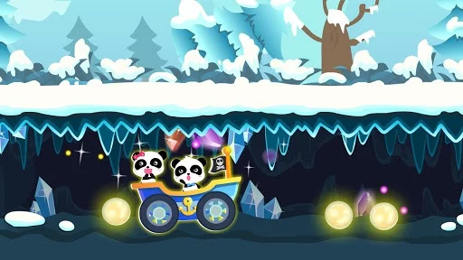 Изображение игры: Baby Panda Car Racing