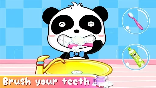 Изображение игры: Healthy Little Baby Panda