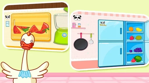 Изображение игры: My Baby Panda Chef