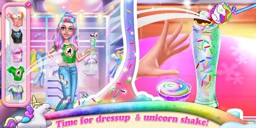 Изображение игры: Unicorn Makeover Artist: World Travel