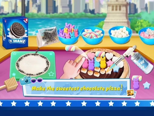 Изображение игры: Sweet Trendy Desserts: Birthday Cake Foods