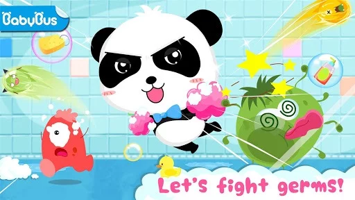 Изображение игры: Baby Panda's Bath Time