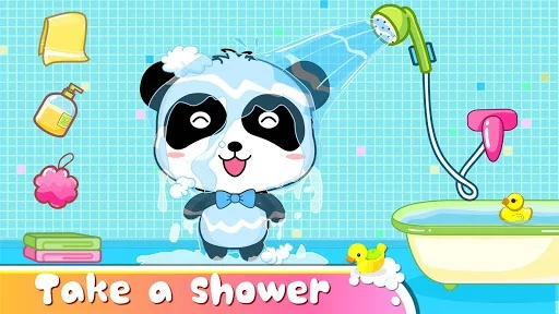 Изображение игры: Healthy Little Baby Panda