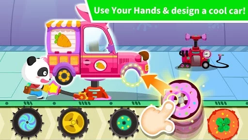 Изображение игры: Little Panda's Auto Repair Shop