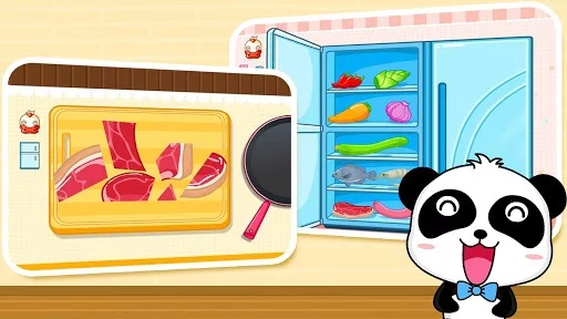 Изображение игры: My Baby Panda Chef