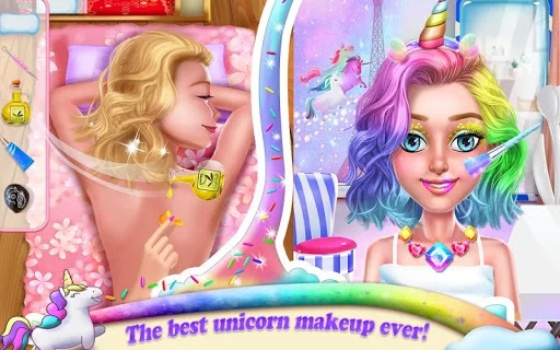 Изображение игры: Unicorn Makeover Artist: World Travel