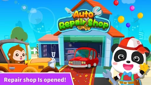 Изображение игры: Little Panda's Auto Repair Shop