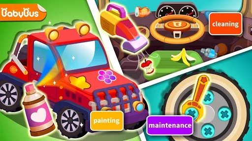 Изображение игры: Little Panda's Auto Repair Shop