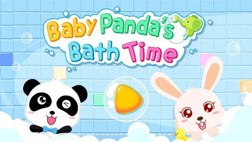 Изображение игры: Baby Panda's Bath Time
