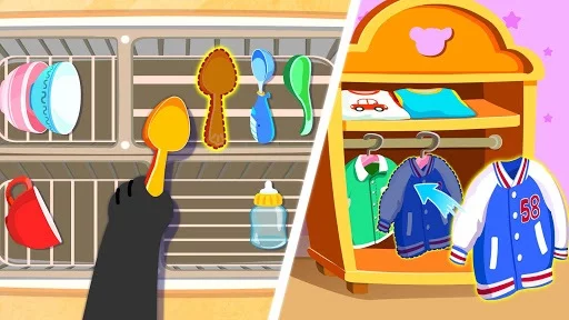 Изображение игры: Baby Panda Happy Clean