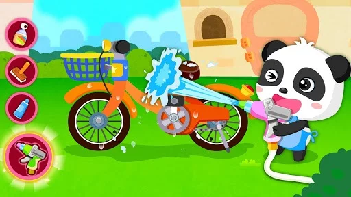 Изображение игры: Baby Panda Happy Clean