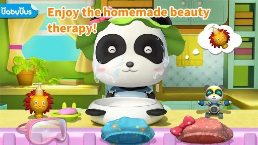 Изображение игры: Cleaning Fun - Baby Panda