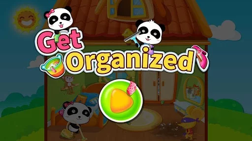 Изображение игры: Baby Panda Gets Organized