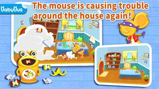 Изображение игры: Baby Panda Gets Organized