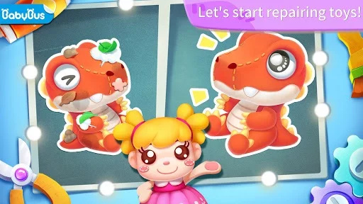Изображение игры: Little Panda Toy Repair Master