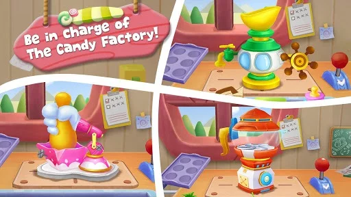 Изображение игры: Little Panda's Candy Shop