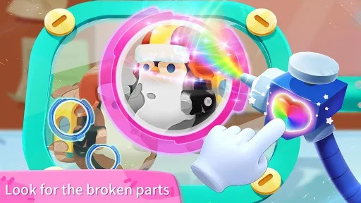 Изображение игры: Little Panda Toy Repair Master