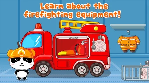 Изображение игры: Little Panda Fireman