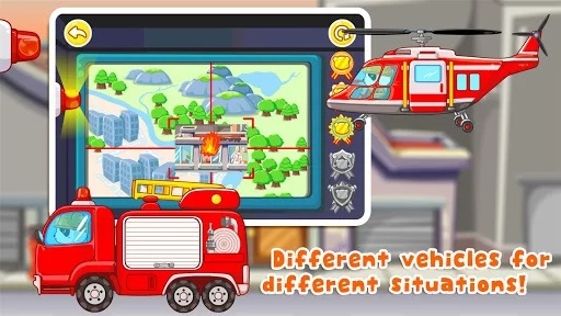 Изображение игры: Little Panda Fireman