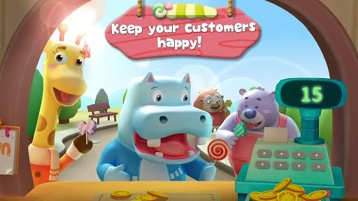 Изображение игры: Little Panda's Candy Shop