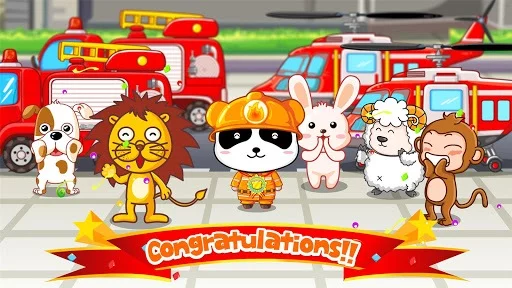 Изображение игры: Little Panda Fireman