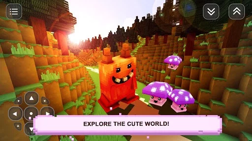 Изображение игры: kawaii Girls Craft: Cute Story