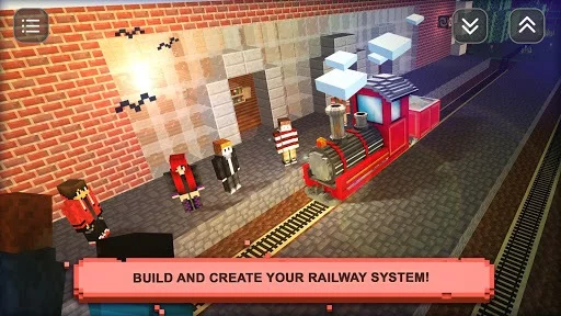Изображение игры: Train Craft Sim: Build & Drive