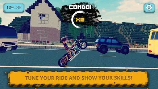 Изображение игры: Moto Traffic Rider: Arcade Race - Motor Racing