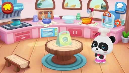 Изображение игры: Little Panda's Bake Shop: Bakery Story