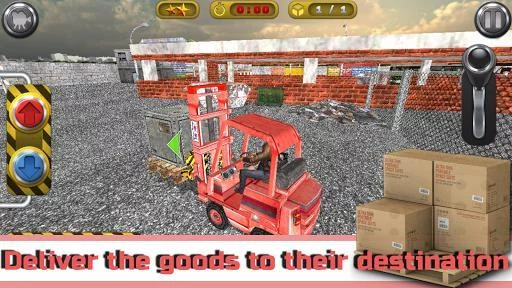 Изображение игры: Forklift Loader Simulator 3D